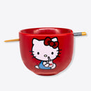 BOWL C/HASHI 500ML HELLO KITTY