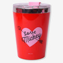 KIT COPO VIAGEM SNAP 300ML MICKEY E MINNIE NAMORADOS