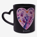 CANECA MAGIC CORACAO 300ML JACK SALLY NAMORADOS