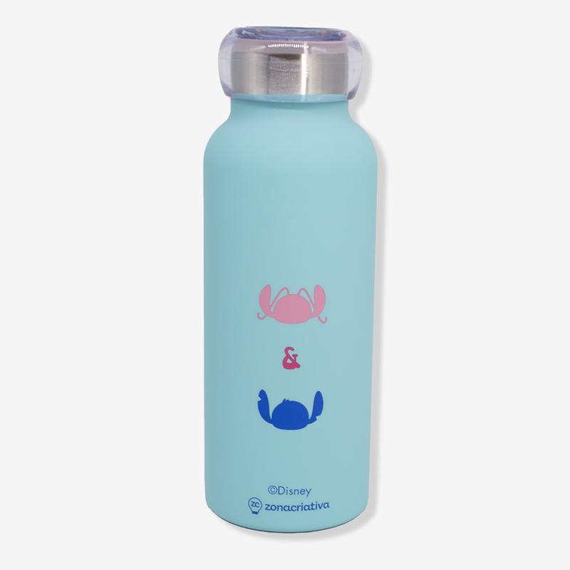 GARRAFA BUBBLE 500ML STITCH NAMORADOS