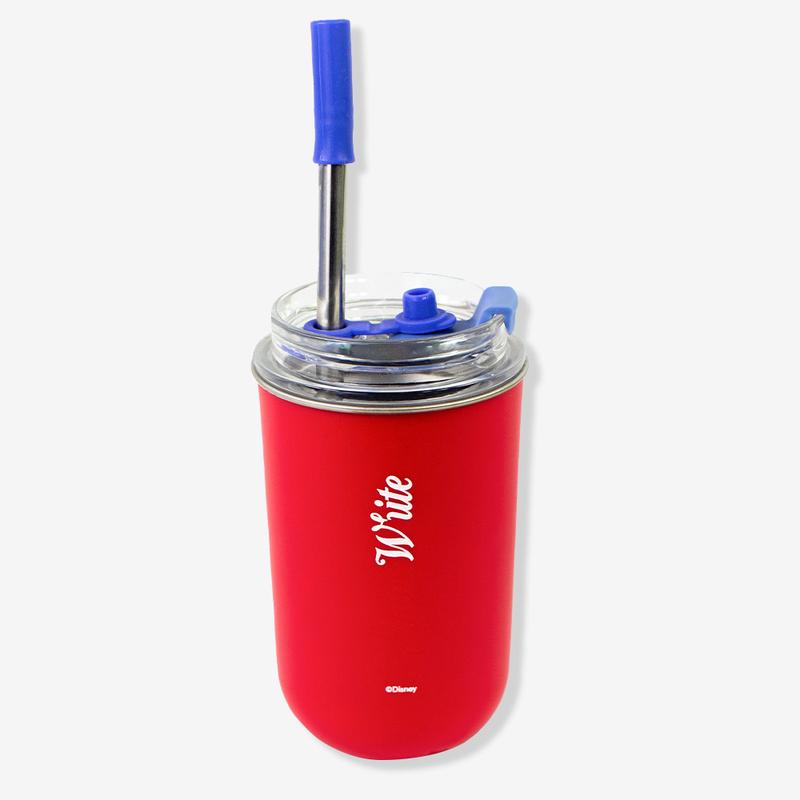 COPO NEO C/CANUDO 300ML BRANCA DE NEVE