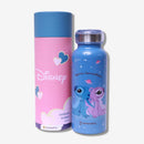 GARRAFA BUBBLE 500ML STITCH E ANGEL NAMORADOS