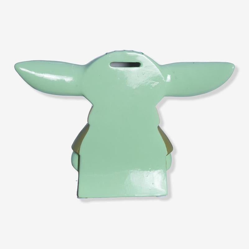 Cofre 3d Baby Yoda Cerâmica Decoração Zona Criativa
