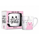 CANECA PORCELANA URBAN 300ML - MÃE DE GATO