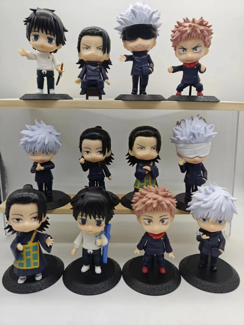 🔮 Figuras Jujutsu Kaisen – Coleção 10 cm | Anime Action Figures