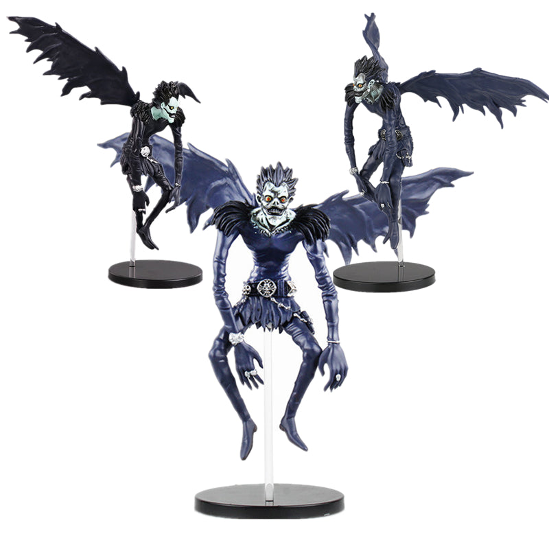 🖤 Figura Colecionável Death Note 18 cm – L & Ryuk | PVC Anime Premium