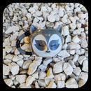 Caneca 3D Guaxinim Animal formato bicho bichinho cerâmica xícara decorada fofo cachepo vaso