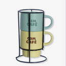 Kit Canecas Empilháveis Bob Esponja