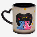 Caneca Stitch Mágica Namorados - Disney