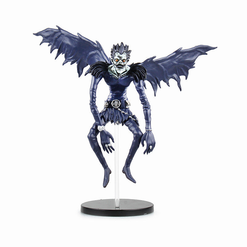 🖤 Figura Colecionável Death Note 18 cm – L & Ryuk | PVC Anime Premium