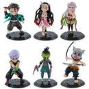 ⚔️ Figuras Demon Slayer  – Personagens 8–10 cm | Colecionáveis Anime Premium
