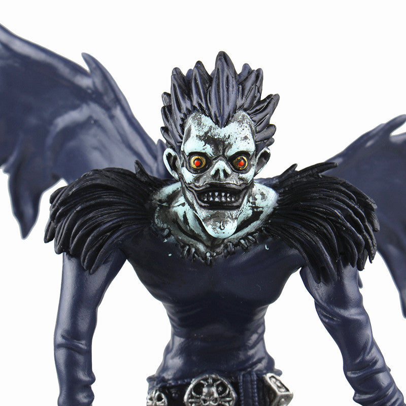 🖤 Figura Colecionável Death Note 18 cm – L & Ryuk | PVC Anime Premium