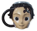 Caneca 3d Tanjiro Demon Slayer Colecionável Geek Presente Marrom Tanjiro