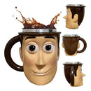 Caneca Woody 3d 250ml - Zona Criativa