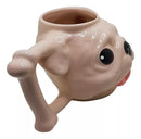 Caneca 3d Cachorro Pug Colecionável Temática Cão Dog