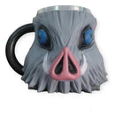 Caneca 3d Inosuke Hashibira Demon Slayer Colecionável Geek