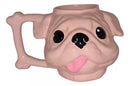 Caneca 3d Cachorro Pug Colecionável Temática Cão Dog
