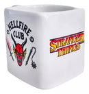 Caneca Cubo Cerâmica 220ml Hellfire Club Stranger Things