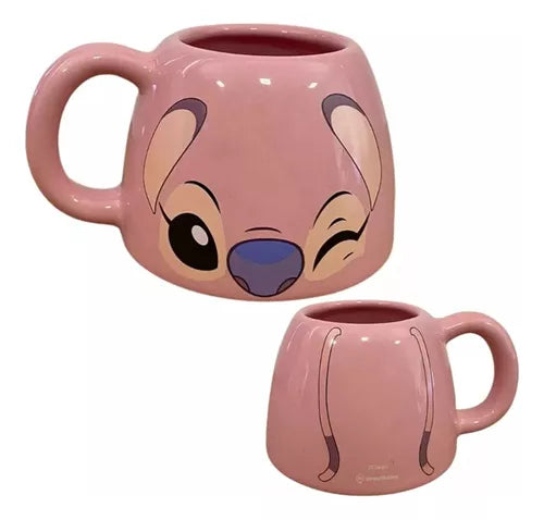 Caneca Ornamento Decorativo Angel Stitch 450ml -zonacriativa