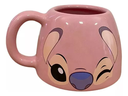 Caneca Ornamento Decorativo Angel Stitch 450ml -zonacriativa