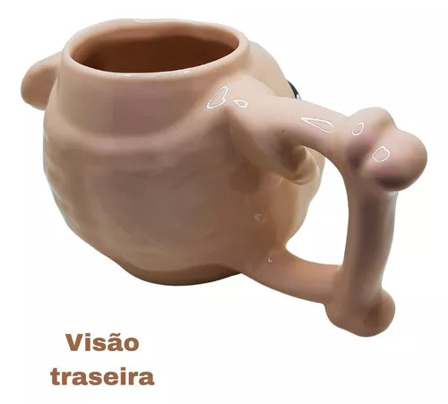 Caneca 3d Cachorro Pug Colecionável Temática Cão Dog