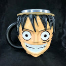 Caneca/Copo Monkey D. Luffy - One Piece 3D Resina