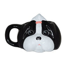 Caneca 3D Cachorro Shih-tzu Preta