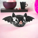 Caneca Morceguinho Fofo 200ml 3D em Cerâmica Artesanal Decoração Enfeite Presente Criativo