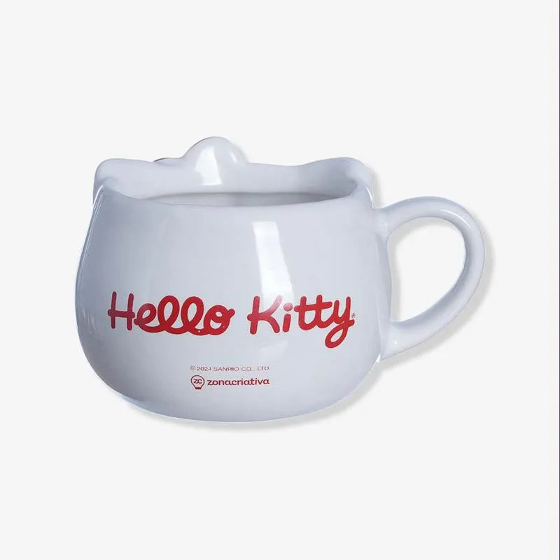 Caneca Decorativa Hello Kitty Lacinho