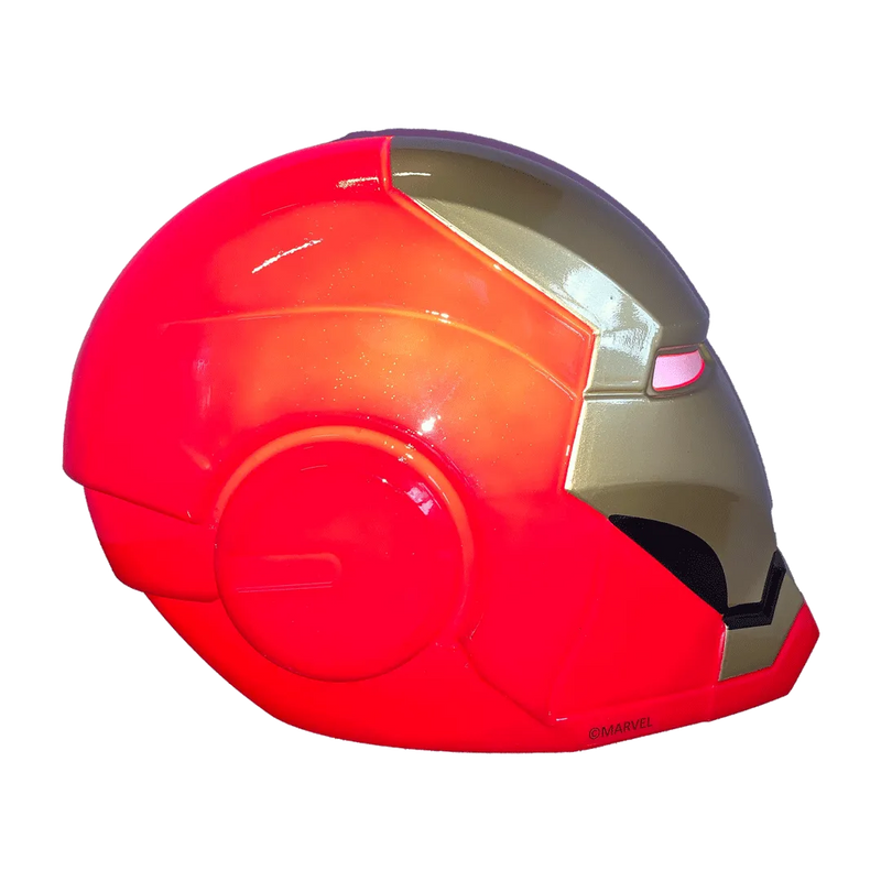 CAPACETE MARVEL HOMEM DE FERRO LUM - VERMELHO