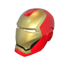 CAPACETE MARVEL HOMEM DE FERRO LUM - VERMELHO