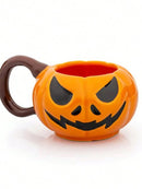 Caneca de Cerâmica 3D de Abóbora Halloween 300 ml