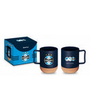CANECA VIDRO CORK C/PORTA COPO ROLHA TIMES - GRÊMIO