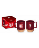 CANECA VIDRO CORK C/PORTA COPO ROLHA TIMES - INTER