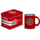CANECA VIDRO DIAMOND METALIC LATA TIMES - INTER